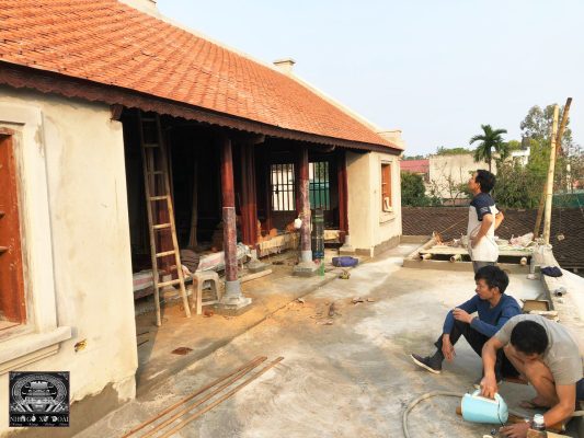 trùng tu cải tạo nhà gỗ