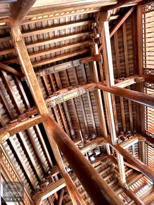 thi công chùa gỗ lim 5 gian