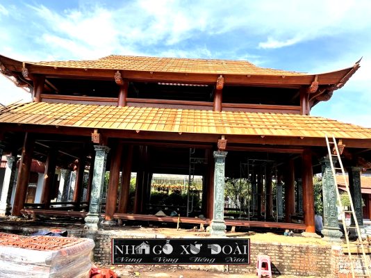 làm nhà gỗ lim đẹp