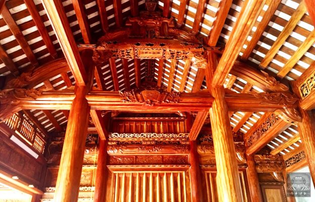 làm nhà gỗ lim 3 gian