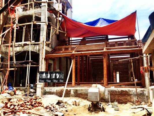 nhà gỗ lim 3 gian đẹp