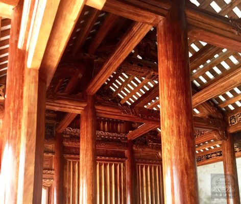 làm nhà gỗ lim 3 gian
