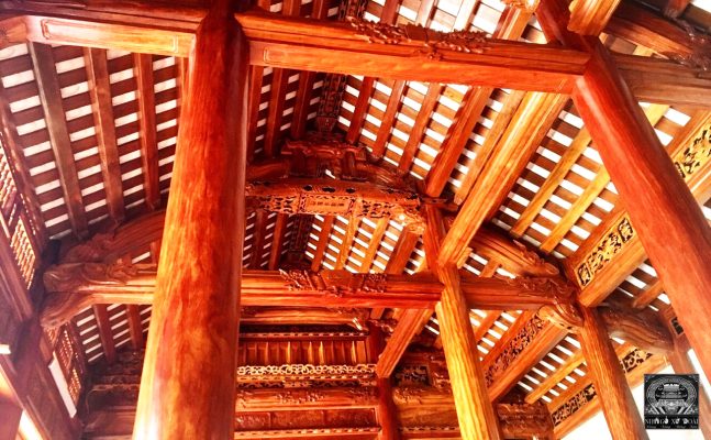 làm nhà gỗlim 3 gian