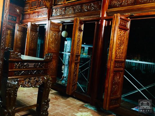 nhà gỗ xoan 3 gian đẹp