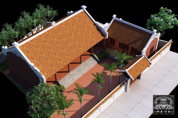 nhà gỗ gõ pachy 5 gian
