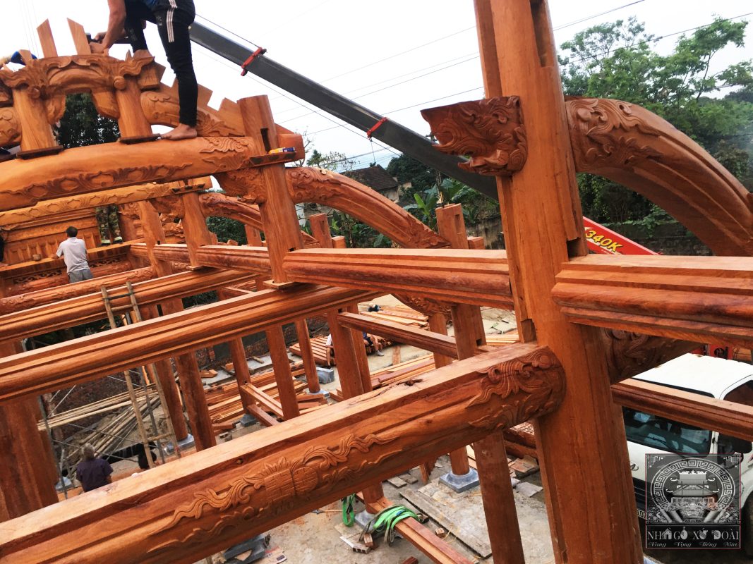 Nhà Gỗ Xứ Đoài – Làm Nhà Gỗ Truyền Thống Tại Canh Nậu Thạch Thất Hà Nội