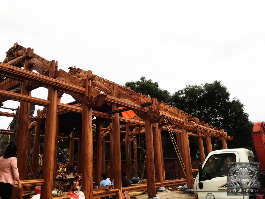 Nhà Gỗ Xứ Đoài – Làm Nhà Gỗ Truyền Thống Tại Canh Nậu Thạch Thất Hà Nội