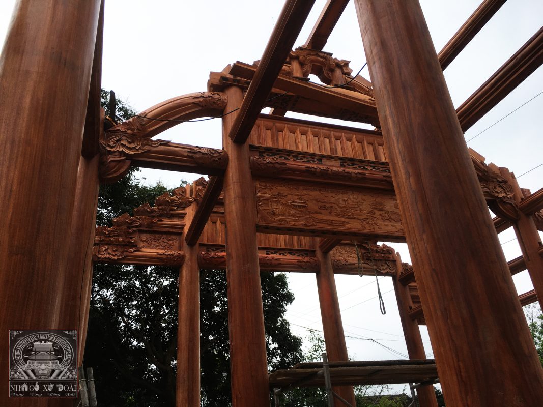 Nhà Gỗ Xứ Đoài – Làm Nhà Gỗ Truyền Thống Tại Canh Nậu Thạch Thất Hà Nội