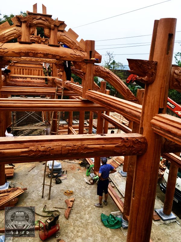 Nhà Gỗ Xứ Đoài – Làm Nhà Gỗ Truyền Thống Tại Canh Nậu Thạch Thất Hà Nội