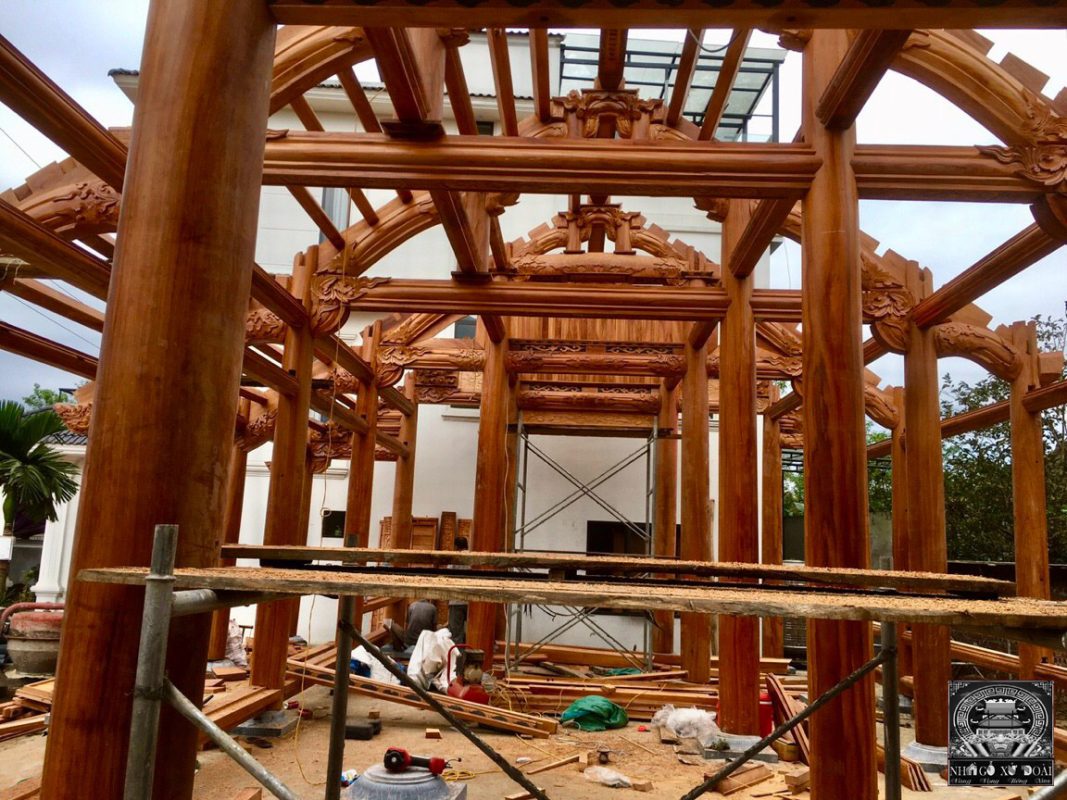 Nhà Gỗ Xứ Đoài – Làm Nhà Gỗ Truyền Thống Tại Canh Nậu Thạch Thất Hà Nội