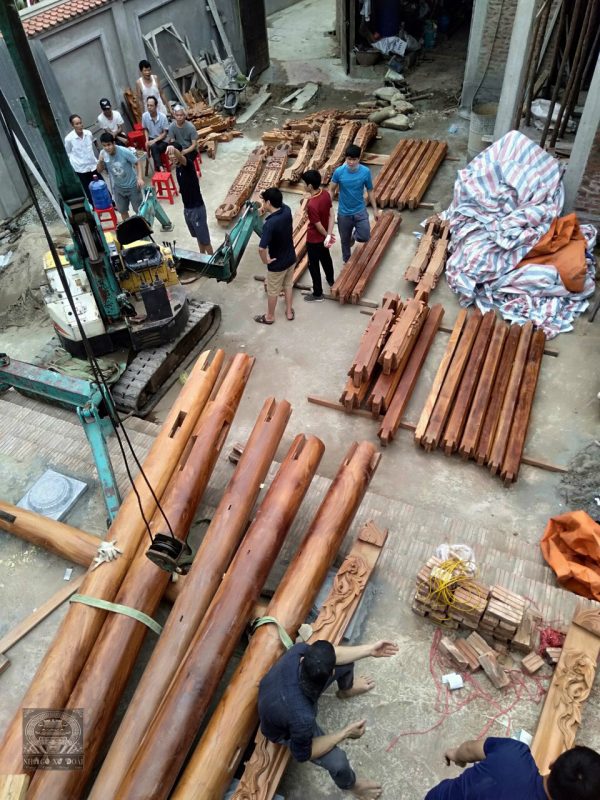 Nhà Gỗ Xứ Đoài – Làm Nhà Gỗ Truyền Thống Tại Canh Nậu Thạch Thất Hà Nội