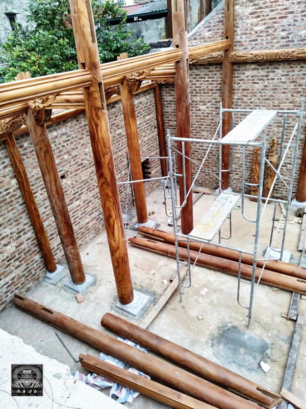 Nhà Gỗ Xứ Đoài – Làm Nhà Gỗ Truyền Thống Tại Canh Nậu Thạch Thất Hà Nội