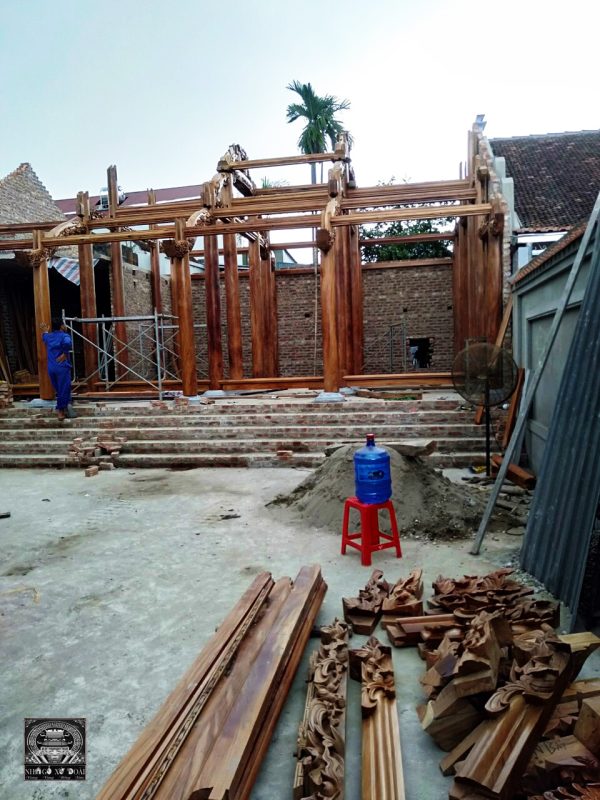 Nhà Gỗ Xứ Đoài – Làm Nhà Gỗ Truyền Thống Tại Canh Nậu Thạch Thất Hà Nội