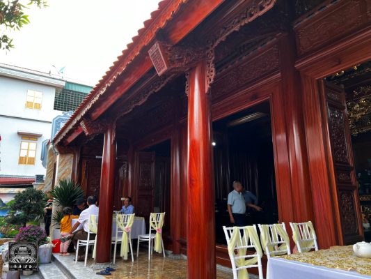 thi công nhà gỗ lim