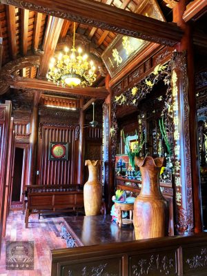 nhà gỗ lim 3 gian