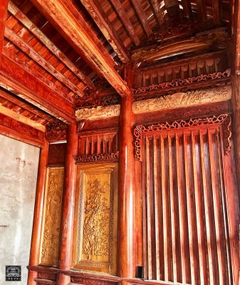 nhà gỗ lim lào 3 gian