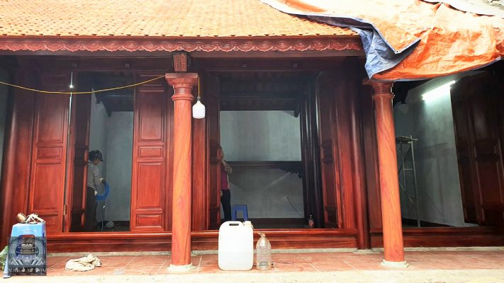 sửa chữa nhà gỗ xoan