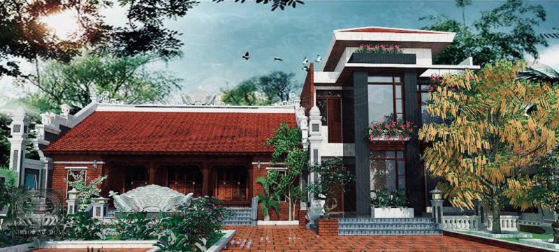 báo giá nhà gỗ 5 gian 26 cột