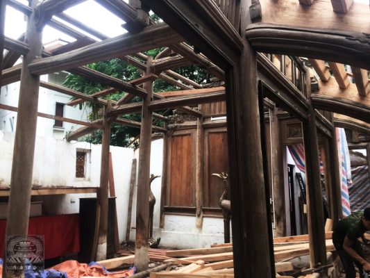 cải tạo trùng tu nhà gỗ