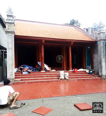 làm nhà gỗ xoan 3 gian