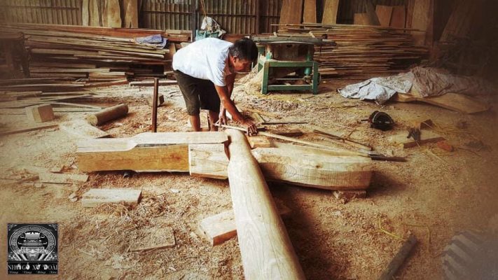 làm nhà gỗ xoan