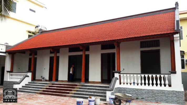 lợp ngói mũi hài nhà gỗ