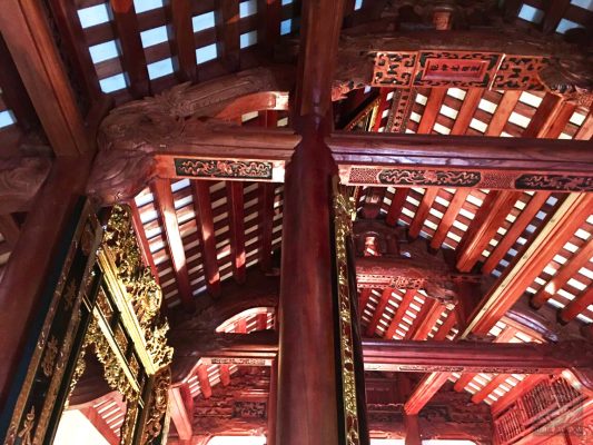 nhà gỗ xoan 3 gian đẹp