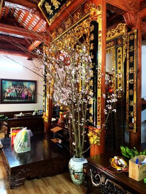 nhà gỗ xoan 3 gian đẹp